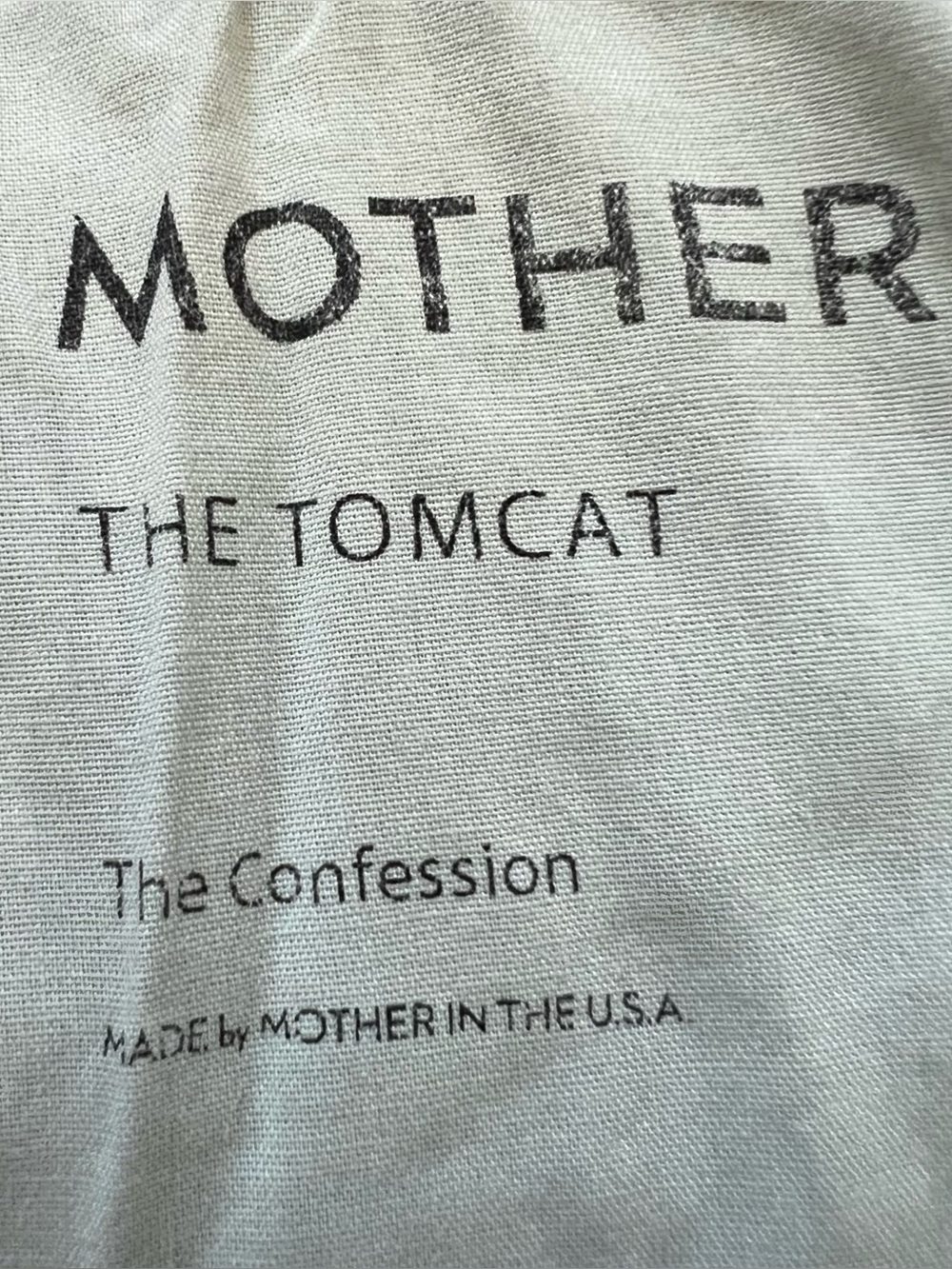 MOTHER Superior The Tomcat Confession Distressed Straight Leg Crop Jeans 24 - Picture 15 of 16